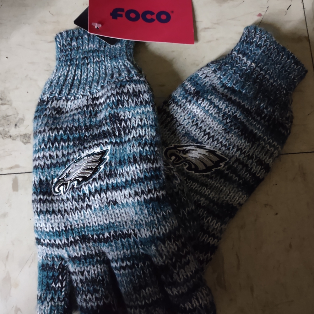 FOCO Philadelphia Eagles Knit Gloves